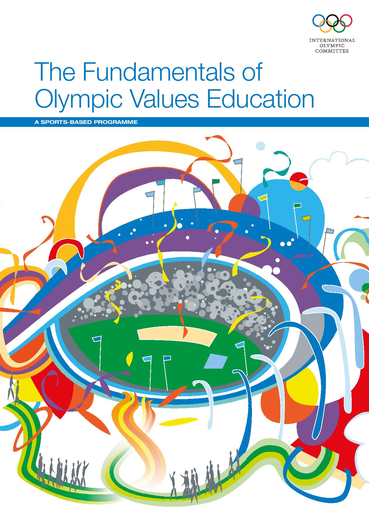 Portada de The Fundamentals of Olympic Values Education